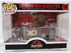 Funko Pop Jurassic Park Moment 1199 Tim Murphy with Velociraptor Vinyl Target Ex