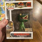 Funko Pop Jurassic Park Velociraptor 888 Box Lunch Exclusive New In Box
