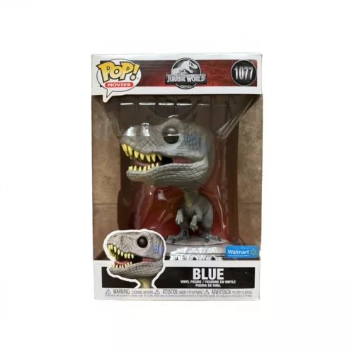 FUNKO POP! Jurassic World: Blue #1077 Walmart Exclusive 10 Inch