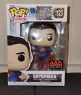 FUNKO POP! JUSTICE LEAGUE SUPERMAN #1123 AAA ANIME EXCLUSIVE MINT CONDITION