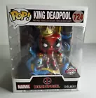 FUNKO POP! - KING DEADPOOL 724 ☆ Deluxe Special Edition ☆ Marvel ☆