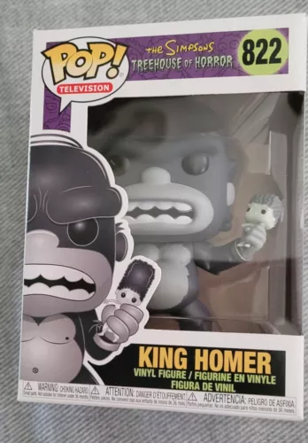 Funko Pop! King Homer Simpsons #822  Treehouse Of Horror