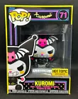 Funko Pop Kuromi 71 Sanrio Hot Topic Exclusive Black Light Vinyl Figure