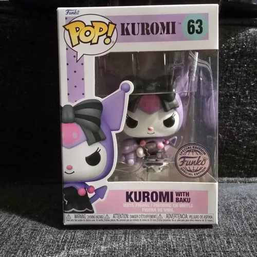 Funko Pop! Kuromi with Baku #63 Special Edition with POP Protector Hello Kitty