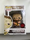 Funko Pop Leatherface 11 Bloody Chase Piece. Very Rare Grail. Pop Protector inc