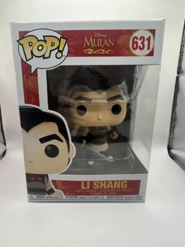Funko Pop Li Shang #631 Disney Mulan Movies Collectible Vinyl Figure