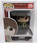 Funko Pop! LIGHT #216 Death Note Authentic with Protector