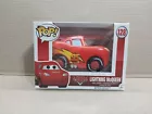 FUNKO POP! LIGHTNING MCQUEEN CARS #128 Vinyl Figure Pixar Disney Rare