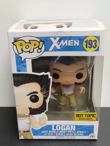 Funko Pop Logan X-Men Hot Topic Exclusive Vinyl Bobble Head Figure #193