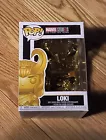 Funko Pop Loki Gold Chrome Marvel Studios First Ten Years Vinyl Figure #376
