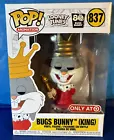 Funko Pop LOONEY TUNES #837 BUGS BUNNY KING Target Exclusive