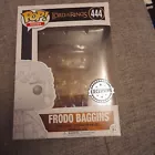 Funko Pop Lord Of The Rings #444  Frodo Baggins Invisible Exclusive