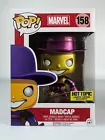 Funko Pop! MADCAP #158 Metallic Marvel Vinyl Figure Hot Topic