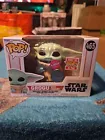 Funko Pop!  Mandalorian Star Wars #465 Grogu With Cookies Flocked
