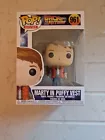 Funko Pop Marty In Puff Vest 961 Back To The Future Pop Movies