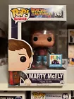 Funko Pop Marty McFly FUN Exclusive Sticker Hoverboard Back To The Future # 245