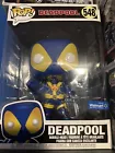 Funko Pop! Marvel 10" Inch Deadpool 548 Blue & Yellow X-Men Walmart Exclusive