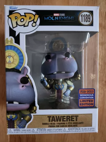 Funko POP! Marvel #1189 Taweret - Moon Knight - Wonderous Con