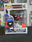 Funko POP! Marvel #1296 Snow Day Deadpool Seasons GameStop Excl. In Protector