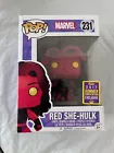 Funko Pop! Marvel #231 Red She-Hulk - 2017 SDCC Exclusive