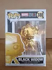 Funko Pop - Marvel - 380 Black Widow - Vaulted, Gold Chrome