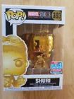 Funko Pop Marvel 393 Shuri Gold Chrome 2018 NYCC Fall Convention Exclusive