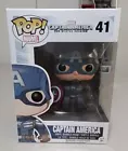 Funko Pop! Marvel #41 Captain America Winter Soldier - Free Protector Free Ship!