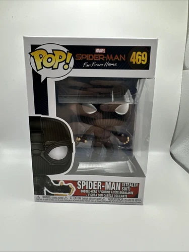 Funko Pop! Marvel #469 Spider-Man (Stealth Suit) - Far From Home -