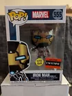 Funko Pop Marvel 555 Iron Man Model 39 GITD AAA Anime Exclusive