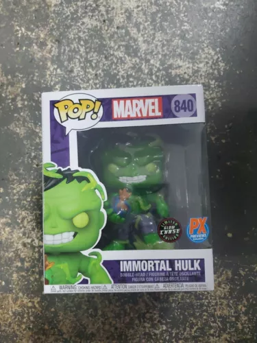 Funko Pop! Marvel 6" Immortal Hulk #840 Glow Chase PX Exc Vinyl Figure
