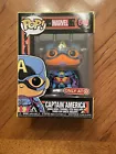 Funko POP! Marvel #648 Captain America Black Light (Target Exclusive) minor flaw