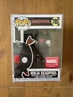 Funko Pop! Marvel #785 - Ninja Deadpool Collectors Corps Exc + Pop Protector