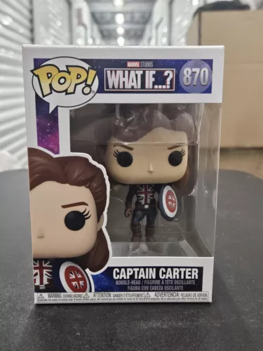 Funko POP! Marvel 875 What If...? Captain Carter