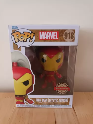 Funko Pop Marvel # 918 Iron Man Mystic Armor Special Edition