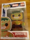 Funko POP! Marvel 935 Gingerbread Hulk Bobble-Head Figurine * Christmas