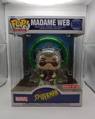 Funko POP! Marvel Animated Spider-Man Madame Web #960 Vinyl Figure