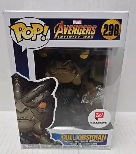 Funko Pop! Marvel Avengers Cull Obsidian 298 Walgreens Exclusive - DAMAGED