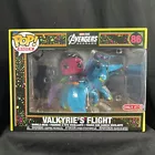 Funko Pop Marvel Avengers Endgame Black Light Valkyrie's Flight 86 Rides Movies