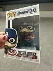 Funko POP! Marvel Avengers Endgame Captain America #450 Boxed Great Condition