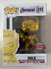 Funko POP! Marvel Avengers Endgame Hulk (Yellow Chrome) Special Edition 499