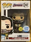 Funko Pop Marvel Avengers Endgame Loki 747 GITD Funko Exclusive Rare Pop