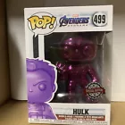 Funko POP Marvel Avengers Endgame Purple Chrome Hulk Pop #499