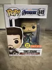 Funko POP! Marvel Avengers: Endgame Tony Stark Glow in the Dark #449 DAMAGED