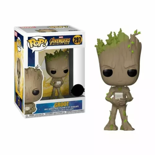 Funko Pop! Marvel Avengers Infinity War Groot (w/Game) Exclusive Vaulted #297