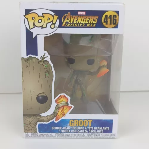 Funko POP! Marvel: Avengers Infinity War - Groot with Stormbreaker #416