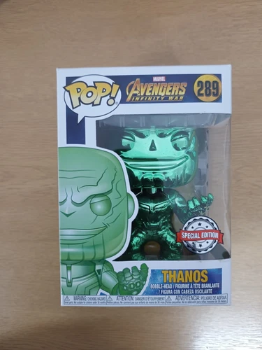 Funko Pop! Marvel Avengers Infinity War Thanos Green Chrome #289