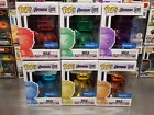 Funko Pop! Marvel Avengers The Hulk #499 Chrome x6 Walmart Exclusive