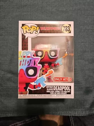 Funko Pop! Marvel - Birthday Glasses Deadpool - Target #783