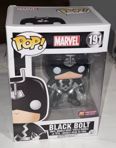 Funko Pop! Marvel Black Bolt PX Previews Exclusive Vinyl Figure # 191