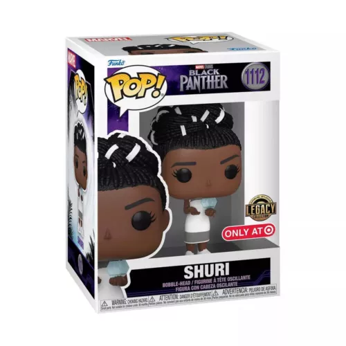 FUNKO POP! MARVEL: BLACK PANTHER - SHURI 1112 TARGET EXCLUSIVE VINYL FIGURE NEW
